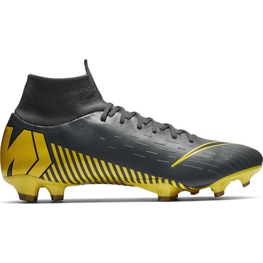 Buty sportowe męskie czarne Nike Football mercurial sznurowane 