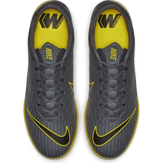 Buty sportowe męskie czarne Nike Football mercurial wiązane 