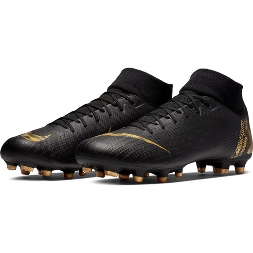 Buty sportowe męskie brązowe Nike Football mercurial sznurowane 