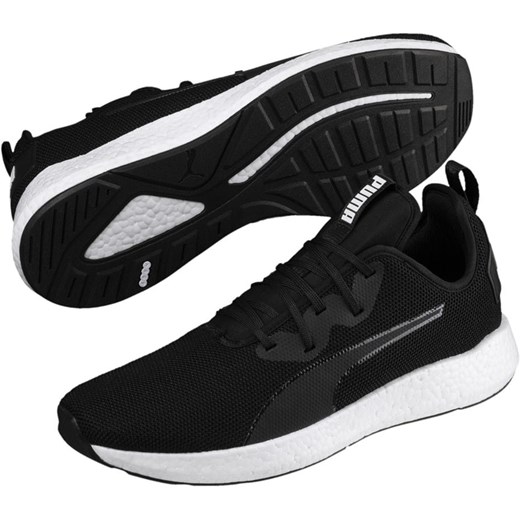Puma buty sportowe męskie czarne sznurowane 