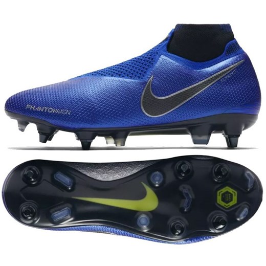 Buty sportowe męskie Nike niebieskie wiązane 