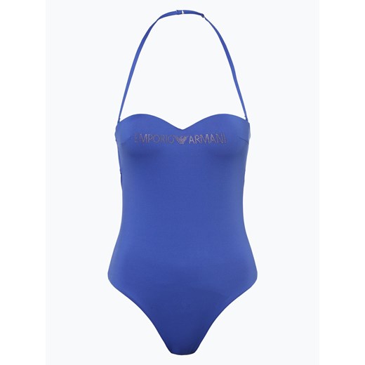 Emporio Armani - Damski strój kąpielowy, niebieski  Emporio Armani L vangraaf
