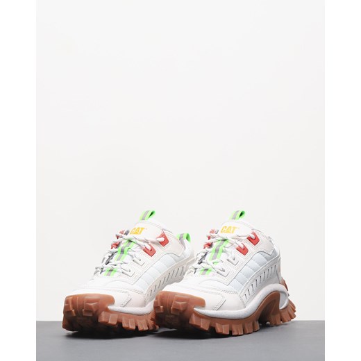 Buty sportowe damskie Caterpillar bez wzorów z nubuku sznurowane 