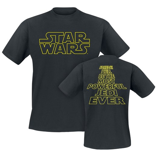 T-shirt męski Star Wars granatowy bawełniany z krótkim rękawem 