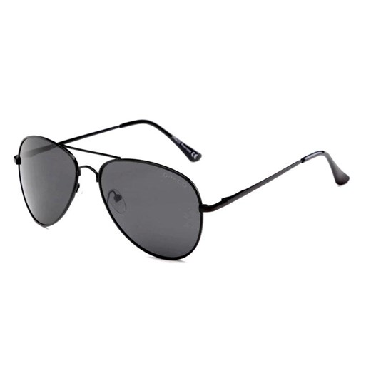 Czarne męskie okulary aviator polaryzacja drm-38c1