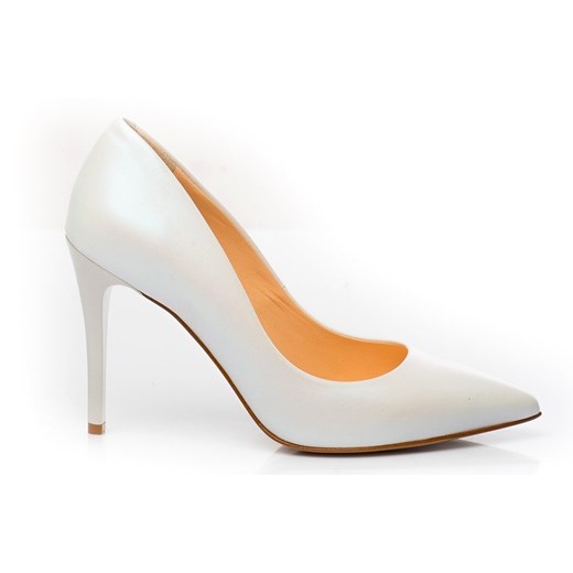 Czółenka Buty Stifbut ze szpiczastym noskiem eleganckie bez zapięcia na szpilce