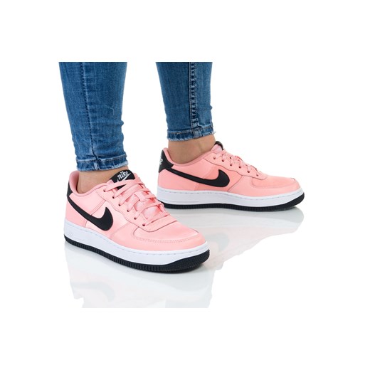Buty sportowe damskie Nike do biegania air force na wiosnę bez wzorów na płaskiej podeszwie 