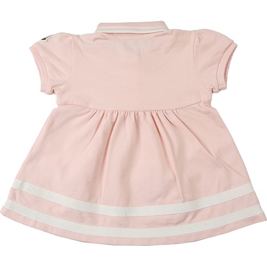 Odzież dla niemowląt Moncler wiosenna bawełniana dla dziewczynki 