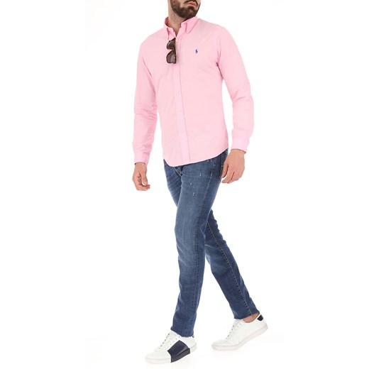 Koszula męska różowa Ralph Lauren 