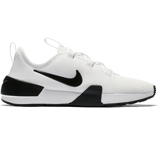 Buty sportowe damskie białe Nike dla biegaczy sznurowane płaskie 
