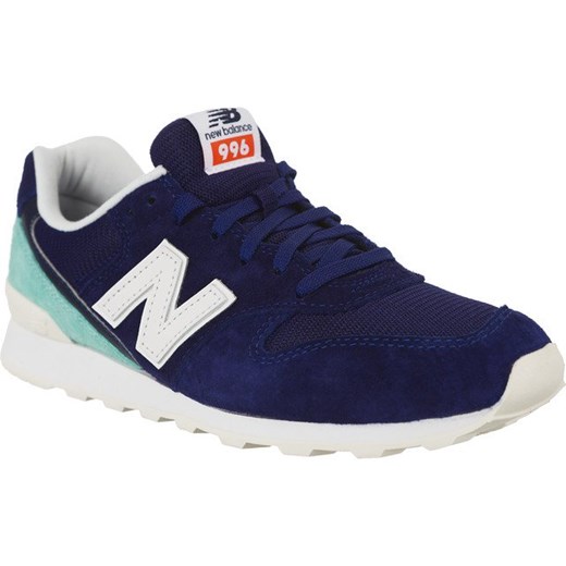 Buty sportowe damskie New Balance w stylu casual zamszowe sznurowane bez wzorów1 