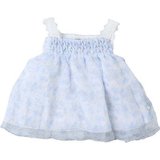 Baby Dior Koszule Niemowlęce dla Dziewczynek, niebieski, Jedwab, 2019, 12M 18M 3M 6M 9M Baby Dior  6M RAFFAELLO NETWORK