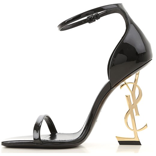 Yves Saint Laurent Sandały dla Kobiet, czarny, Lakier, 2019, 36 37 38 39 40 Yves Saint Laurent 36 RAFFAELLO NETWORK