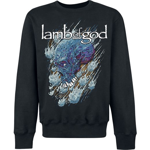 Lamb Of God - Blue Bomber Skull - Bluzy - czarny  Lamb Of God S EMP