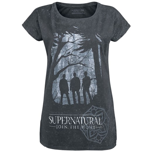 Supernatural - Forest - Koszulki - czarny Supernatural  S EMP