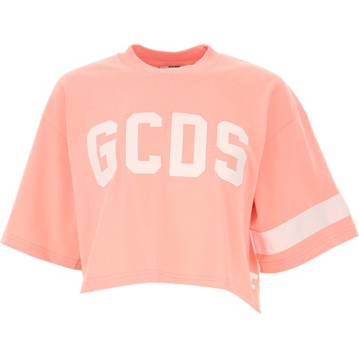 GCDS Koszulka dla Kobiet, różowy, Bawełna, 2019, 38 40 44 M  Gcds 40 RAFFAELLO NETWORK