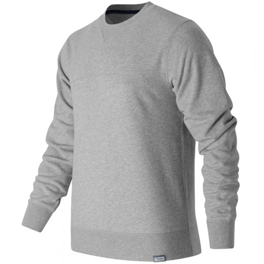Bluza sportowa New Balance bez wzorów bawełniana 
