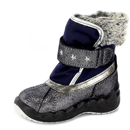 Buty zimowe dziecięce Primigi skórzane trzewiki na rzepy 