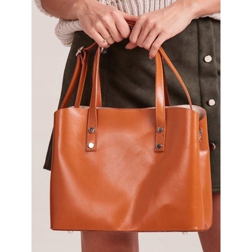 Shopper bag Rovicky elegancka mieszcząca a5 bez dodatków 