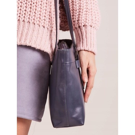 Shopper bag niebieska Rovicky duża 