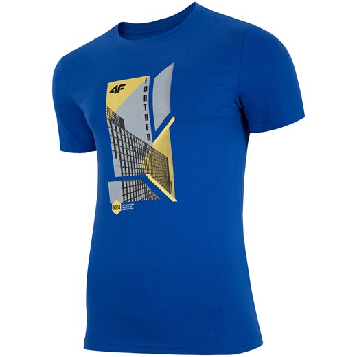T-shirt męski TSM022 - kobalt   S 4F