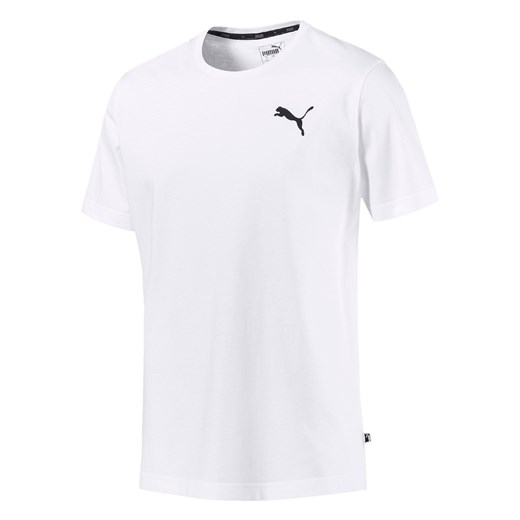 Koszulka sportowa Puma biała bez wzorów 