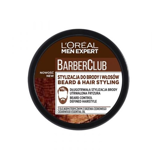L'Oreal Paris Men Expert Barber Club krem do stylizacji brody i włosów 75ml L'Oreal Paris   Horex.pl