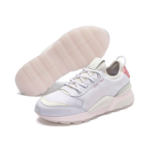 Puma buty sportowe damskie dla biegaczy białe sznurowane 