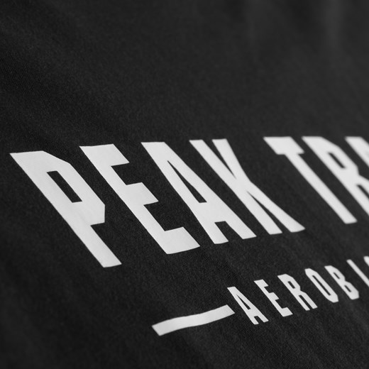 T-shirt męski Peak z krótkim rękawem z napisami 