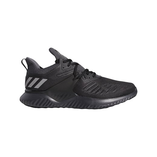 Czarne buty sportowe męskie Adidas Performance alphabounce sznurowane 