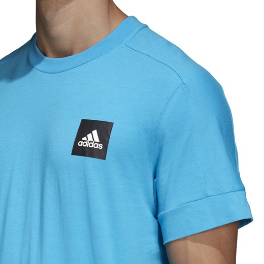 Koszulka sportowa Adidas Performance bez wzorów 