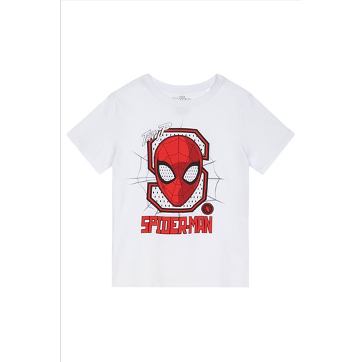T-shirt chłopięce Spiderman z krótkim rękawem 