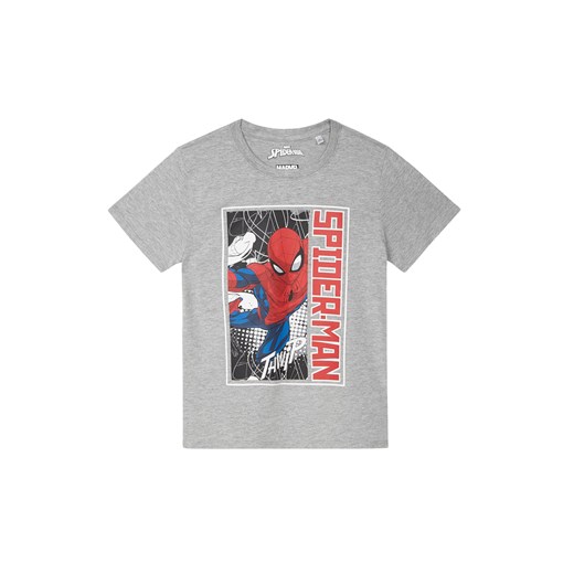T-shirt chłopięce Spiderman w nadruki z krótkim rękawem 