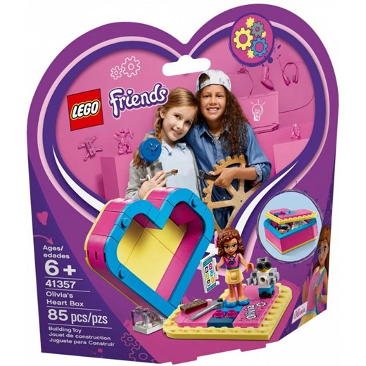 Klocki Lego Friends Pudełko w kształcie serca Olivii