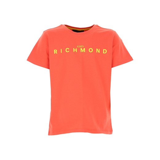 Richmond Koszulka Dziecięca dla Chłopców Na Wyprzedaży, czerwony, Bawełna, 2019, 14Y 8Y