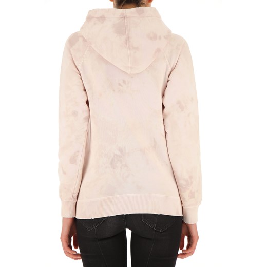 Różowa bluza damska Yves Saint Laurent bawełniana