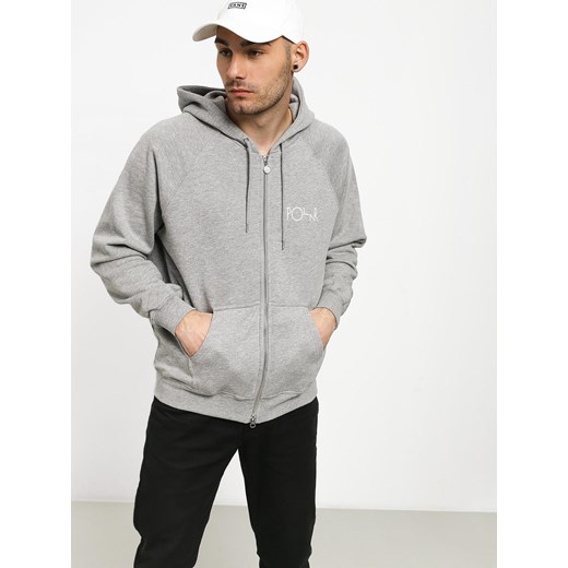 Bluza męska Polar Skate młodzieżowa jesienna bez wzorów bawełniana 