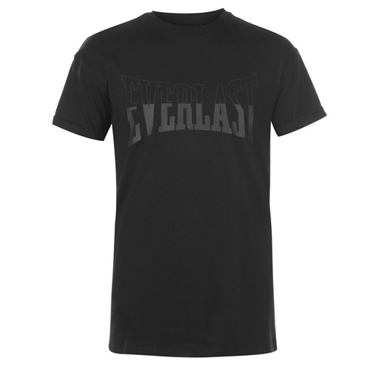 Koszulka sportowa czarna Everlast na wiosnę 