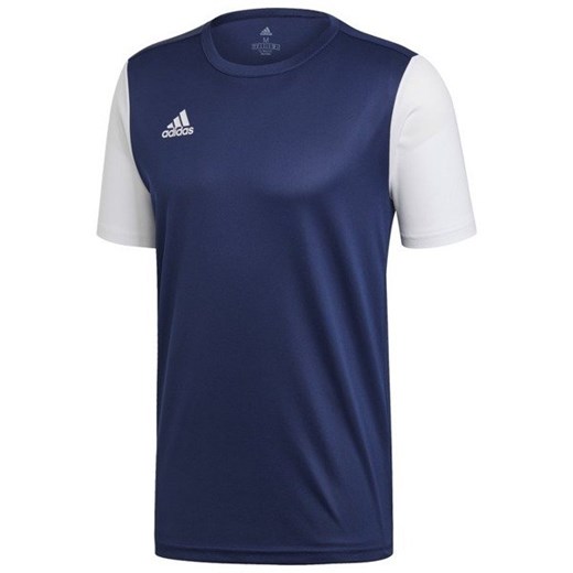 T-shirt męski Adidas z tkaniny z krótkim rękawem 