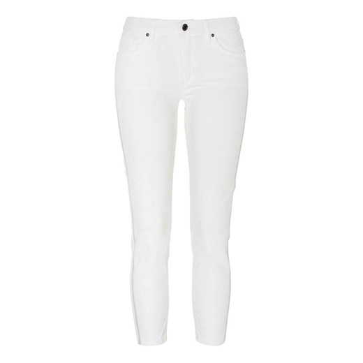 Białe jeansy damskie Freequent 