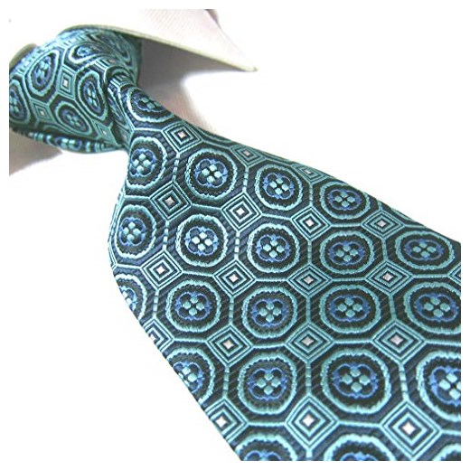 Ekstra długa TigerTie Designerski satynowy krawat liliowy ciemny liliowy fioletowy zielony kwiatowe XL męskie krawat 63"