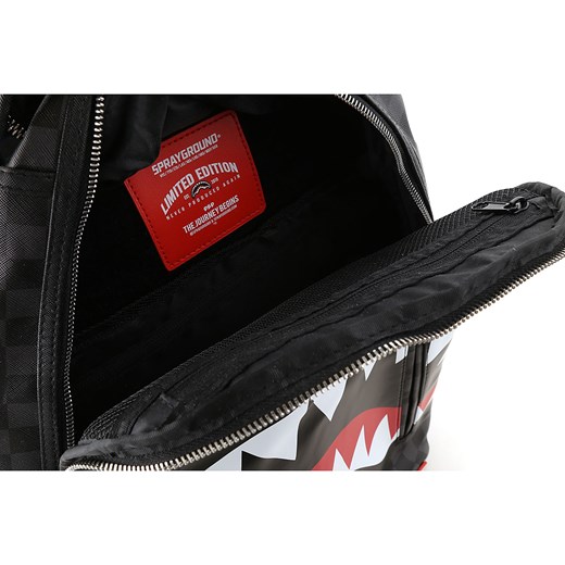 Sprayground Plecak dla Mężczyzn, czarny, Coated Canvas, 2019 Sprayground One Size RAFFAELLO NETWORK