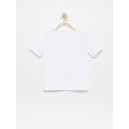 Reserved - Biały t-shirt oversize - Biały  Reserved 116 