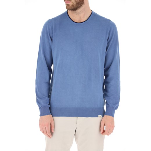 Brooksfield Sweter dla Mężczyzn, niebieski (Nautical Blue), Bawełna, 2019, L M S XL XXL Brooksfield  S RAFFAELLO NETWORK