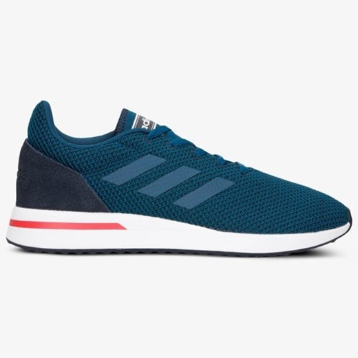 Buty sportowe męskie Adidas niebieskie na wiosnę sznurowane 