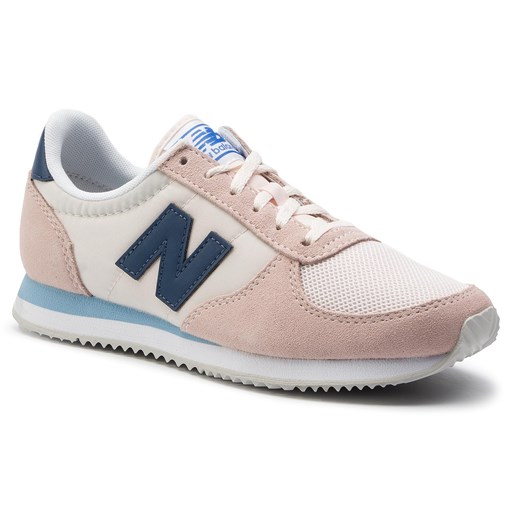 Buty sportowe damskie New Balance w stylu casual gładkie wiązane 