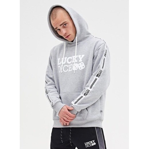 Bluza Lucky Dice HOODIE TAPE (GREY) Lucky Dice  XL Street Colors