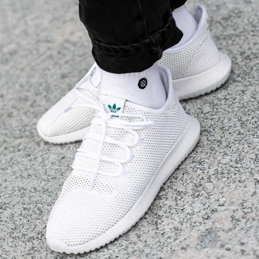 Buty sportowe męskie białe Adidas tubular sznurowane 