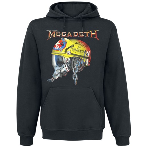 Megadeth - Full Metal VIC - Bluzy z kapturem - czarny  Megadeth L EMP