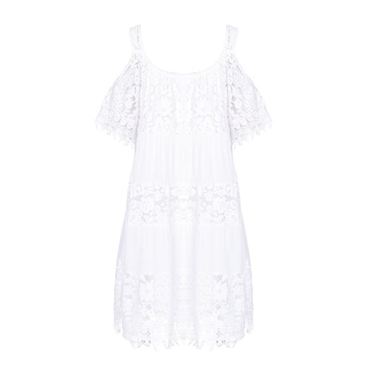 Biała Sukienka Creat  Renee M/L Renee odzież